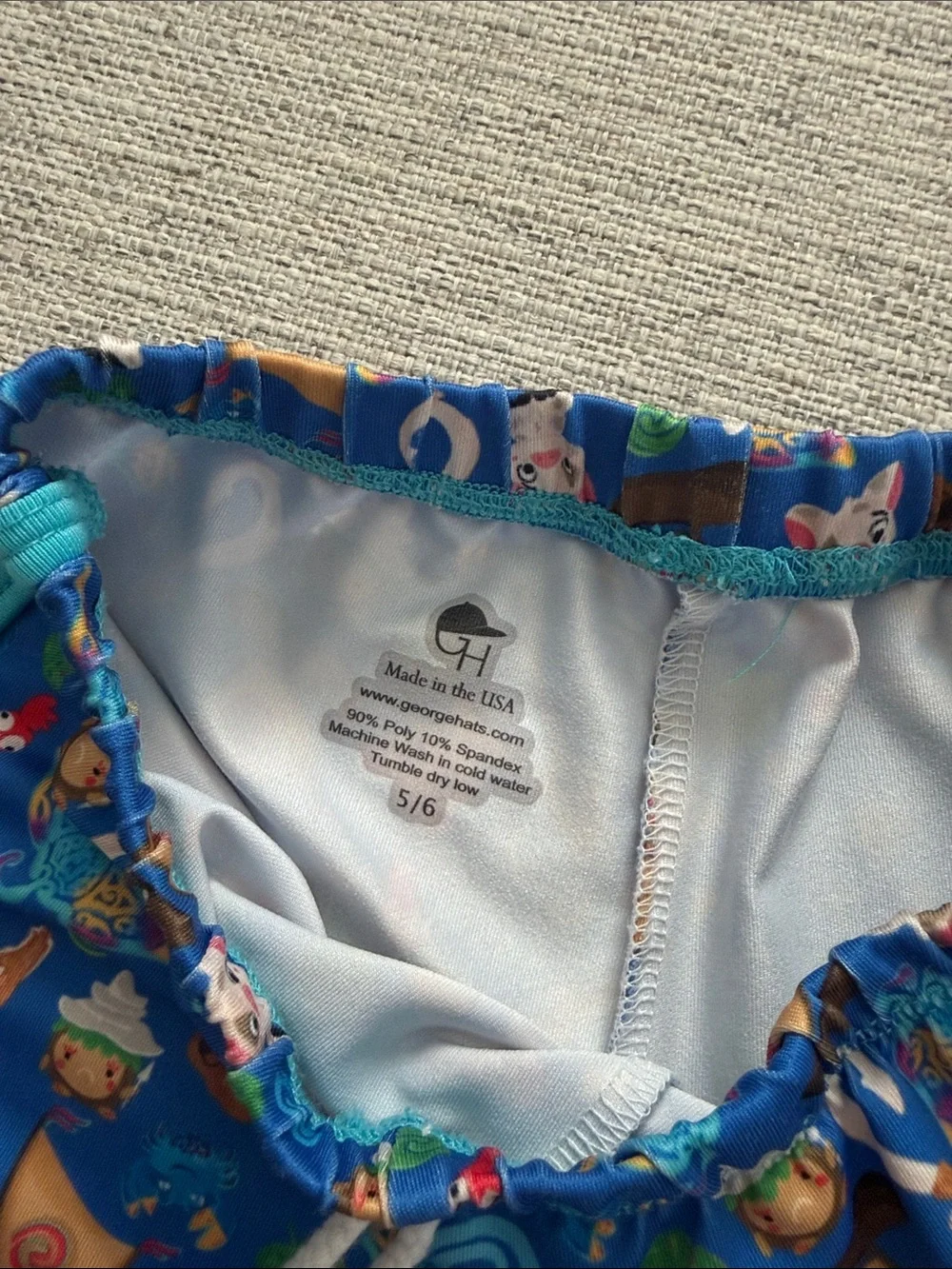George Hats Moana Track Swim Shorts